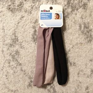 Set of 3 Scünci Effortless Beauty headbands
